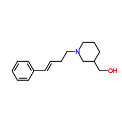 [1-((E)-4-Phenyl-but-3-enyl)-piperidin-3-yl]-Methanol结构式