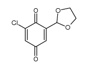 2-chloro-1,4-benzoquinone结构式