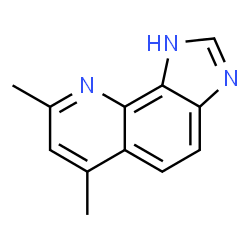 1H-Imidazo[4,5-h]quinoline,6,8-dimethyl-(9CI)结构式