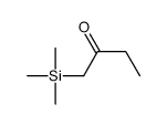 (TRIMETHYLSILYLMETHYL) ETHYL KETONE Structure