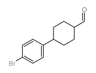 4-(4-溴苯基)-环己烷甲醛结构式