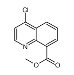 Methyl 4-chloroquinoline-8-carboxylate Structure