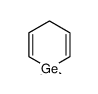 1,1-dimethyl-1-germacyclohexa-2,5-diene Structure