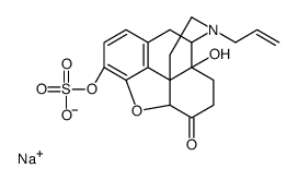 Naloxone-3-sulfate Sodium Salt结构式