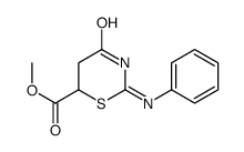 Tetrahydro-4-oxo-2-(phenylimino)-2H-1,3-thiazine-6-carboxylic acid methyl ester picture