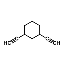 Cyclohexane, 1,3-diethynyl- (9CI) structure