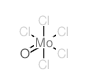 oxomolybdenum pentahydrochloride结构式