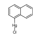 1-chloromercurionaphthalene Structure