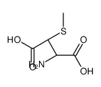 (2S)-2-amino-3-methylsulfanylbutanedioic acid Structure