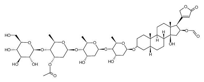 Gitaloxigenin + zuckerkette wie bei lanatosid A [German] picture
