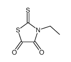 3-ethyl-2-sulfanylidene-1,3-thiazolidine-4,5-dione Structure