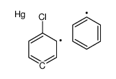 (4-chlorophenyl)-phenylmercury结构式