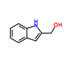 1H-Indole-2-methanol Structure