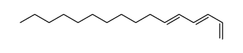 hexadeca-1,3,5-triene Structure