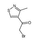 Ethanone, 2-bromo-1-(3-methyl-4-isothiazolyl)- (9CI) picture