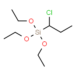 (chloropropyl)triethoxysilane structure