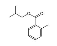 2-methylpropyl 2-methylbenzoate Structure