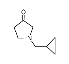 1-(cyclopropylMethyl)-3-Pyrrolidinone Structure