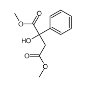 dimethyl 2-hydroxy-2-phenylbutanedioate Structure