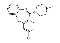 9-chloro-6-(4-methylpiperazin-1-yl)benzo[b][1,4]benzoxazepine结构式