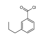 Benzoyl chloride, 3-propyl- (9CI)结构式