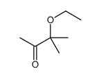 3-ethoxy-3-methyl-2-butanone structure