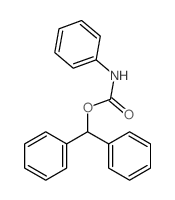 benzhydryl N-phenylcarbamate结构式