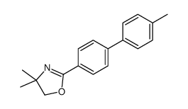 4,4-dimethyl-2-[4-(4-methylphenyl)phenyl]-5H-1,3-oxazole Structure