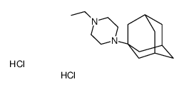 1-(1-adamantyl)-4-ethylpiperazine,dihydrochloride结构式