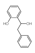 2-(1-Hydroxy-2-phenylethyl)phenol structure