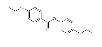 (4-butylphenyl) 4-ethoxybenzoate结构式