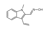 1-methyl-3-vinyl-1H-indole-2-carbaldehyde oxime Structure