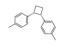 cis-1,2-bis(4-tolyl)cyclobutane结构式