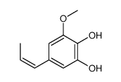 3-methoxy-5-prop-1-enylbenzene-1,2-diol Structure