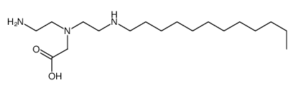 2-[2-aminoethyl-[2-(dodecylamino)ethyl]amino]acetic acid Structure