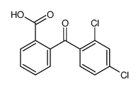 2-(2,4-dichlorobenzoyl)benzoic acid结构式