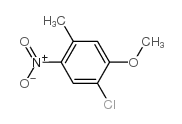 1-Chloro-2-methoxy-4-methyl-5-nitrobenzene Structure