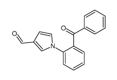 1-(2-benzoylphenyl)pyrrole-3-carbaldehyde结构式