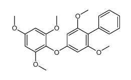 1,3-dimethoxy-2-phenyl-5-(2,4,6-trimethoxyphenoxy)benzene Structure