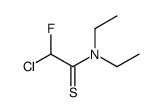 chloro-fluoro-thioacetic acid diethylamide结构式