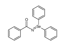 N-benzoyl-Se,Se-diphenylselenilimine结构式