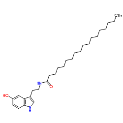 N-stearoylserotonin Structure