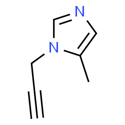 1H-Imidazole,5-methyl-1-(2-propynyl)-(9CI) Structure