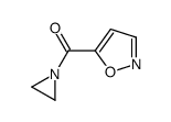 Aziridine, 1-(5-isoxazolylcarbonyl)- (9CI)结构式