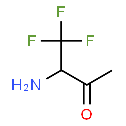 2-Butanone, 3-amino-4,4,4-trifluoro- (9CI) structure