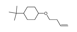 1-(3-butenyloxy)-4-(1,1-dimethylethyl)cyclohexane结构式