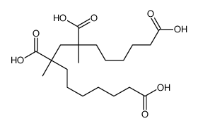 6,8-Dimethyl-1,6,8,14-tetradecanetetracarboxylic acid结构式