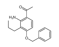 1-[2-AMINO-4-(PHENYLMETHOXY)-3-PROPYLPHENYL]-ETHANONE picture