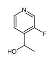 1-(3-氟吡啶-4-基)乙醇结构式