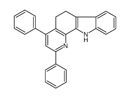 2,4-diphenyl-6,11-dihydro-5H-pyrido[2,3-a]carbazole Structure